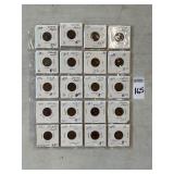1894 to 1898 Indian pennies