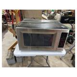 Microwave and caddie tray