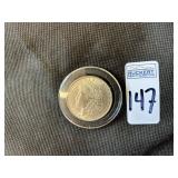 1889 Morgan dollar