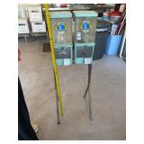 Lions club gumball machine no key