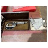 Choke angle gauge, Micrometer