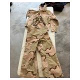 Camo Coat and Pants