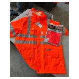 Thinsulate Reflective Coat and Vest