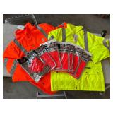 4XL and Large Thinsulate Reflective Coat and vest