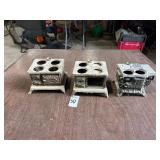 Cast Iron toy stoves