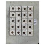 1886 to 1893 Indian pennies
