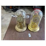 Vintage mantel clocks