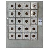 1898-1999 Indian pennies