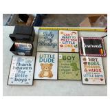 Nursery Pictures Alphabet Guide set