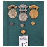 Vintage NRA shooting medals