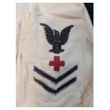 Enlisted US Navy Whites, WWII