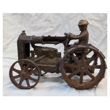 Arcade cast iron 'Fordson' tractor