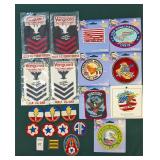 Military patches and ranks