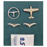 WWII US GI bring back German items.