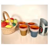 VINTAGE BEHRENS SCOOP, SHIMMER TERRACOTTA, FRUIT