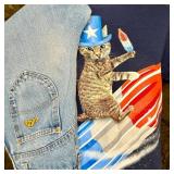 80'S 'CHIC' JEANS + GRAPHIC TEE