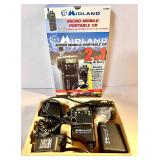 PORTABLE CB RADIO- MIDLAND 75-822 W/ ACCESSORIES