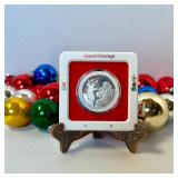 1 TROY OUNCE .999 FINE SILVER, SANTA COIN (1994)