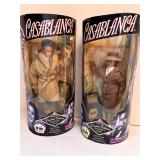 CASABLANCA FIGURES (2)- HOLLYWOOD ICONS