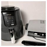 NINJA AIR FRYER + GEORGE FOREMAN GRILL
