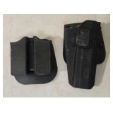 Gun & Flower Plastic Holster, Magazine Holders