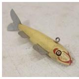 Ice Spear Fishing Wooden Weighted Decoy 6'