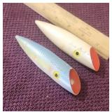 (2) Silver Horde 5 Salmon Plugs