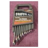 Task Force 10pc Combo Wrench Set