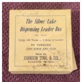 Vtg In Box Silver Lake Dispensing Leader Box,