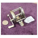 Vtg Portage Atlas 80yd Raised Pillar Reel