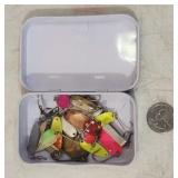 Tin Full of Small Spinners
