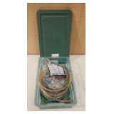 Tub Full of Tubing & Cable
