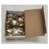 Box of Copper, Nickel, & Brass Trolling Blades