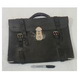 1920' Leather Folder/ Brief Case