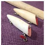 (2) 4' White Salmon Plugs