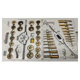 40 Piece Titanium Standard SAE Size Steel Tap &