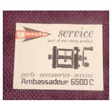 Garcia Ambassadeur 6500C Parts, Accessories,