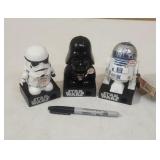 (3) Star Wars Candy Dispensers