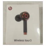 NIB Beats by Dre Wireless Tour3 Earphones
