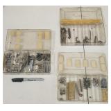 3 Organizers of Reel Repair Parts