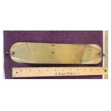 11.5' Brass Dodger