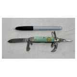 Vintage Kutmaster Girl Scout Folding 4-Blade