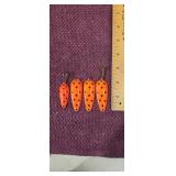 (4) Spotted Orange WonderLures