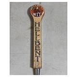 Hellbent WIT Beer Tap Handle