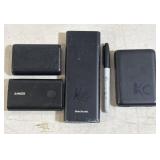 (4) Assorted Battery Power Packs