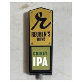 Reubens Brews Crikey IPA Beer tap Handle