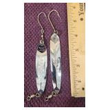 (2) McKnight #4 & #5 Chrome Spoons