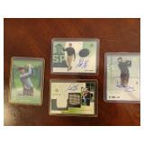 AUTOGRAPHED PGA TOUR GOLF TRADING CARDS