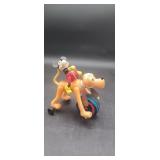 Disney Mickey Riding Pluto wind-up toy