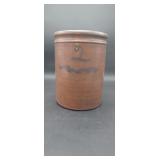 2 Gallon Brown and Blue Crock